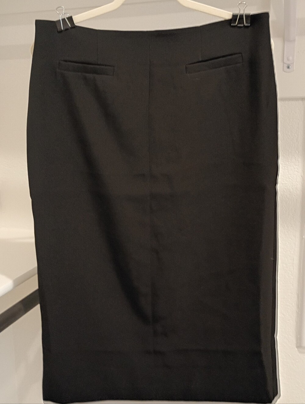 NWT Ann Taylor Suiting Collection Black Pencil Skirt - 12 Petite